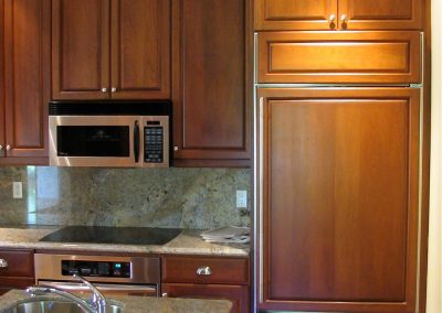 Cherry Kitchen with raised panels