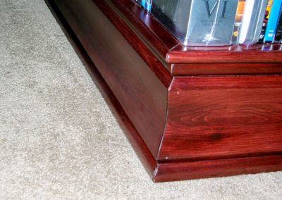 Custom Scalloped Baseboard