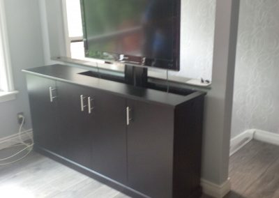 Hide Away TV Cabinet with motorized lift